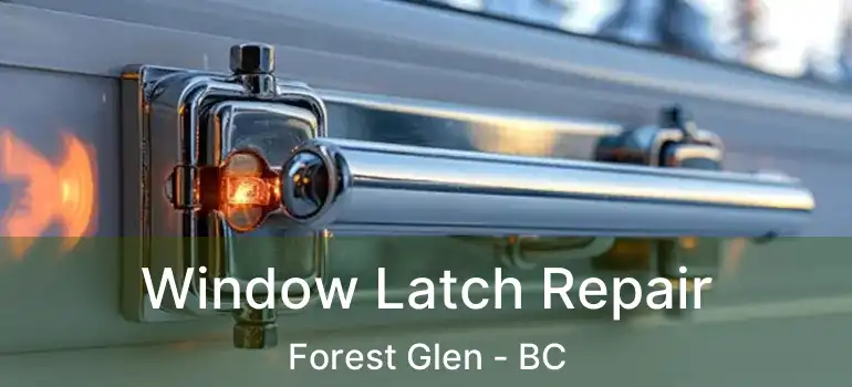  Window Latch Repair Forest Glen - BC
