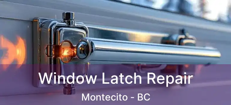  Window Latch Repair Montecito - BC