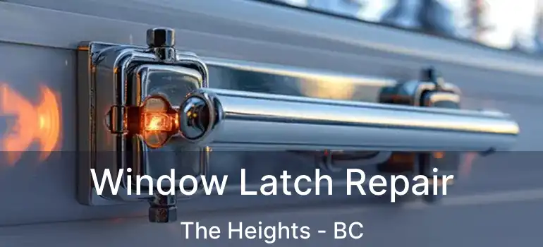  Window Latch Repair The Heights - BC