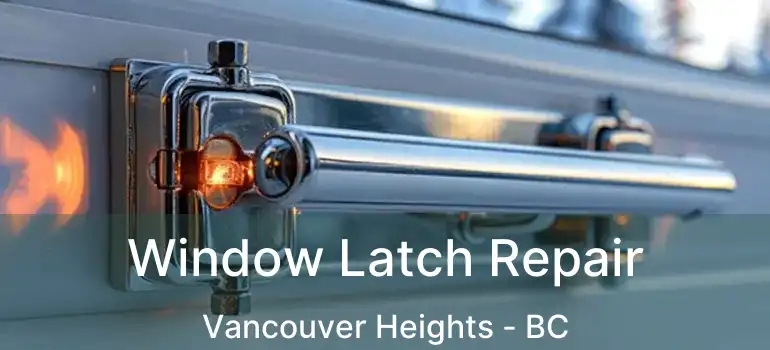  Window Latch Repair Vancouver Heights - BC
