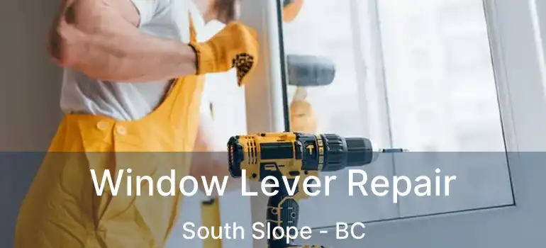  Window Lever Repair South Slope - BC