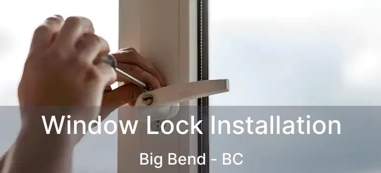  Window Lock Installation Big Bend - BC
