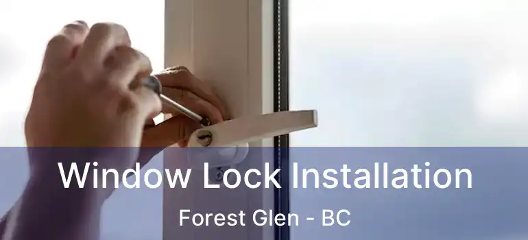  Window Lock Installation Forest Glen - BC
