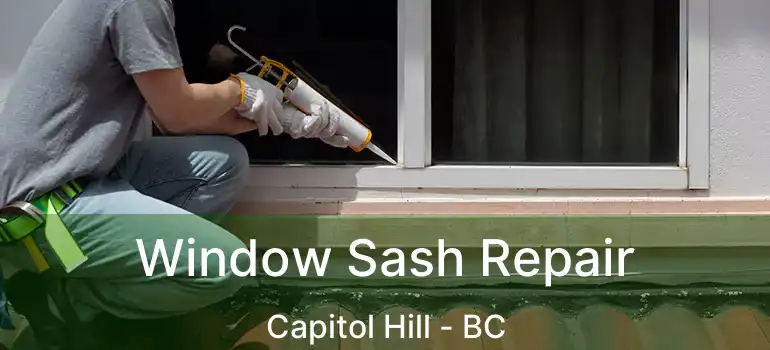  Window Sash Repair Capitol Hill - BC