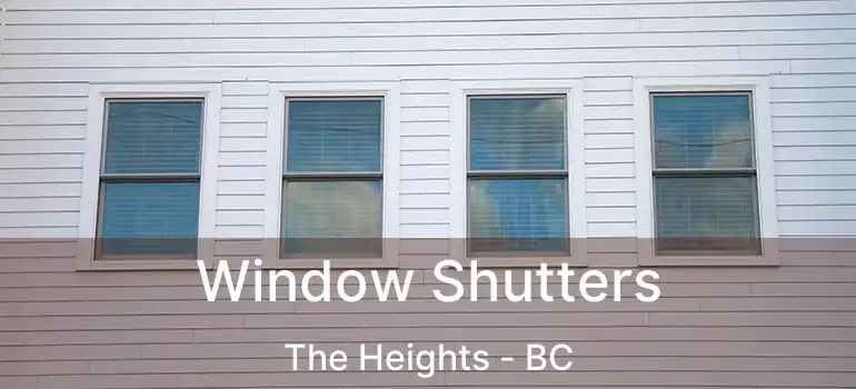  Window Shutters The Heights - BC