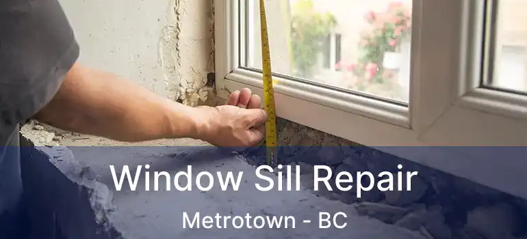  Window Sill Repair Metrotown - BC