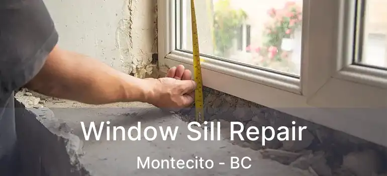  Window Sill Repair Montecito - BC