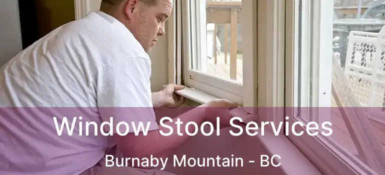  Window Stool Services Burnaby Mountain - BC