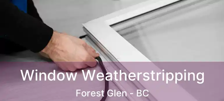  Window Weatherstripping Forest Glen - BC
