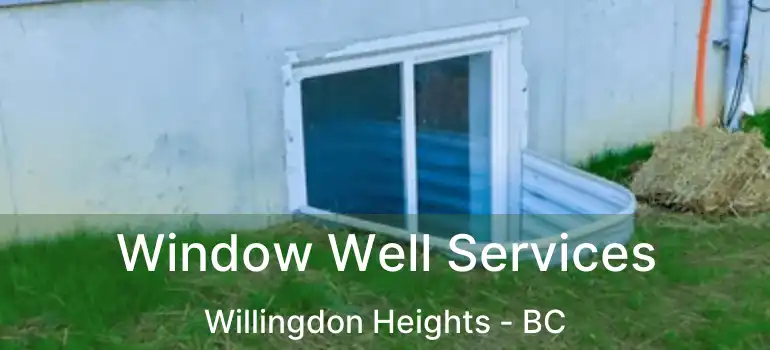  Window Well Services Willingdon Heights - BC