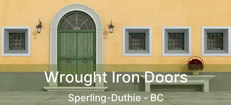  Wrought Iron Doors Sperling-Duthie - BC